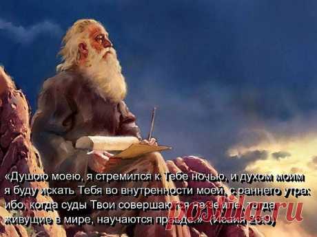 4	Все, что ни приключится тебе, принимай охотно, и в превратностях твоего уничижения будь долготерпелив, 
5	ибо золото испытывается в огне, а люди, угодные Богу,- в горниле уничижения. 
6	Веруй Ему, и Он защитит тебя; управь пути твои и надейся на Него. 
7	Боящиеся Господа! ожидайте милости Его и не уклоняйтесь от Него, чтобы не упасть. 
(кн.Сирахова 2:..)