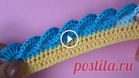 Crochet border pattern – Free Pattern Tutorials