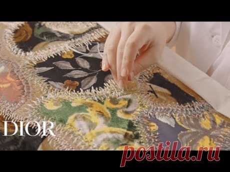 Patchwork Savoir-Faire for Dior Autumn-Winter 2021-2022 Haute Couture
