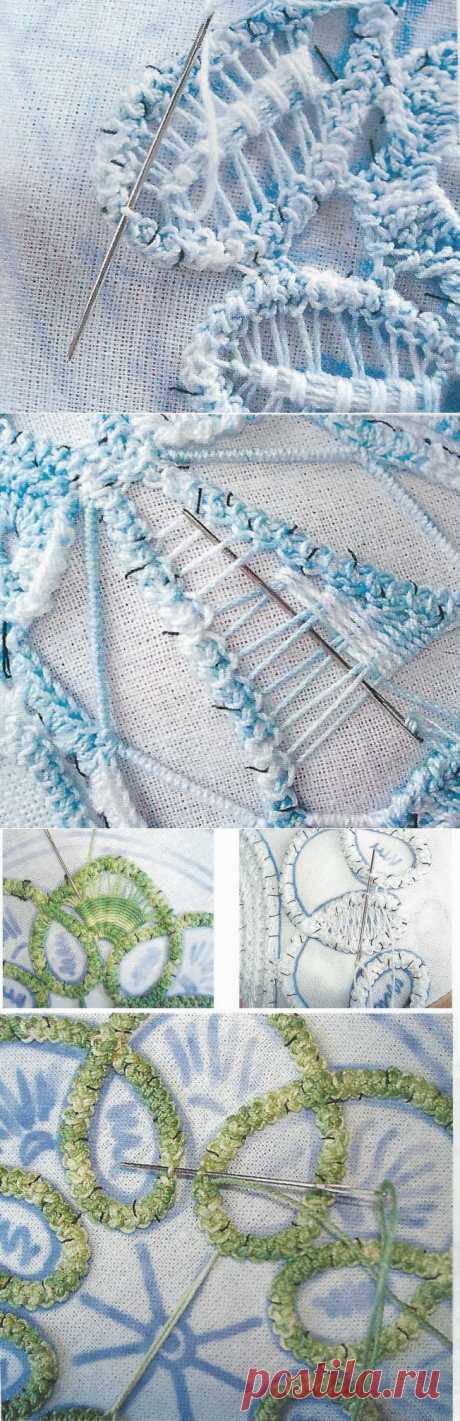 Romanian Point Lace Crochet Course in Anna Burda March 2007 | Fiber Art Reflections