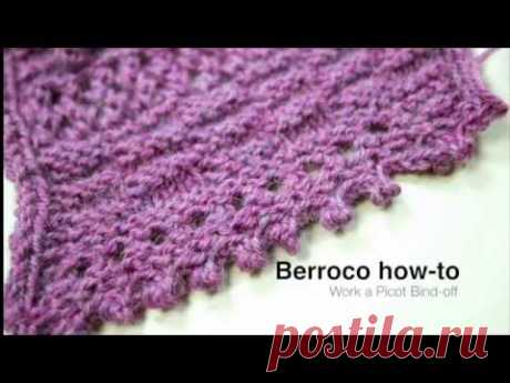 How to Work a Picot Bind Off