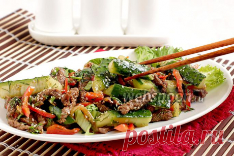 Огурцы с мясом по-корейски рецепт с фото, как приготовить на Webspoon.ru