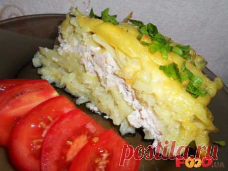 Запеканка из сырого картофеля и куриного фарша - Кулинарные рецепты на Food.ua