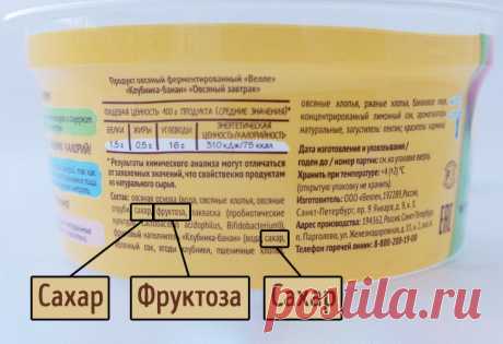 Как мы превышаем норму сахара, не съев при этом ни одной конфеты