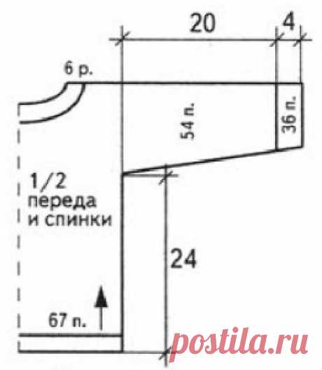 Детский костюм спицами