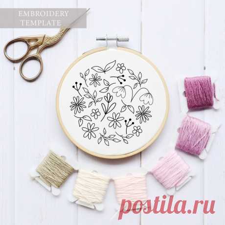 Hand Embroidery Pattern Embroidery Designs PDF Pattern | Etsy Moldova