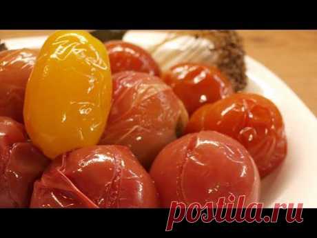 ▶ Квашеные помидоры / Naturally fermented salted tomatoes - YouTube