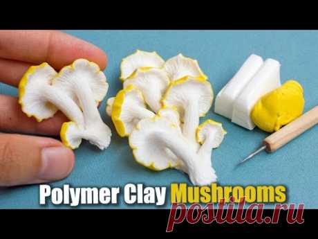 Polymer Clay Mushroom Sculpture // How To Tutorial
