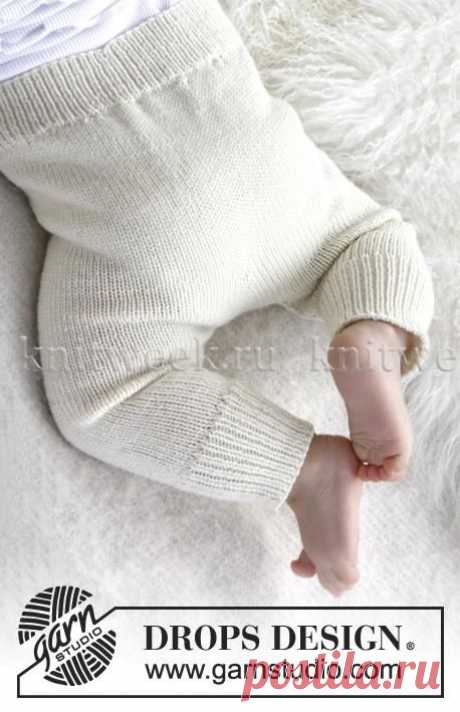 Уютные штаны для малыша на knitweek.ru