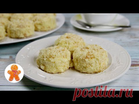 Пирожные "Одуванчики" ✧ Очень Простые и Вкусные Домашние Пирожные