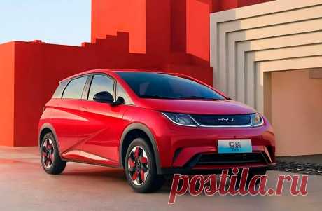 BYD Dolphin 2024 - салон, фото, характеристики