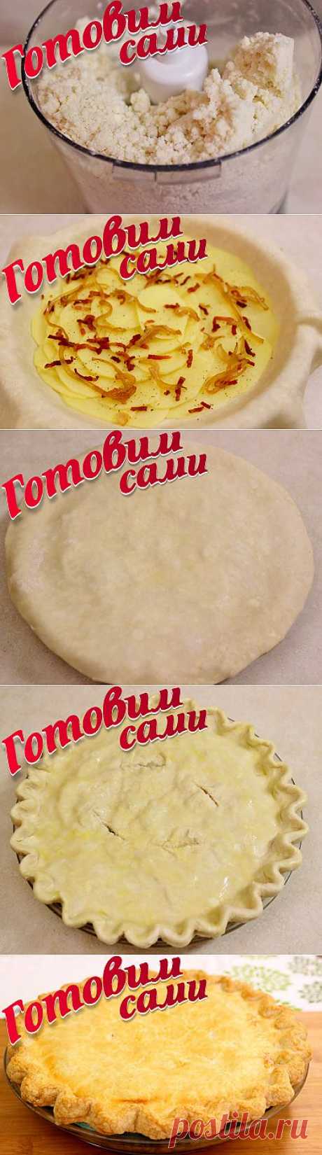 Пирог с картофелем и беконом | 4vkusa.ru