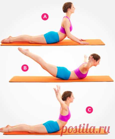 7 Упражнений из пилатеса для здоровой и красивой спины