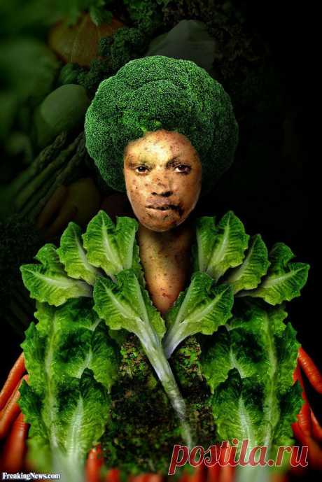 afro potato broccoli