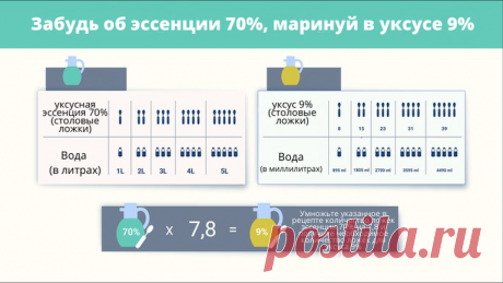 Как заменить уксусную эссенцию уксусом? Удобная шпаргалка, которая пригодится на любой кухне - Кухня - TVNET Lifestyle - Саморазвитие, хобби и стиль жизни - TVNET Lifestyle - TVNET - настоящие новости