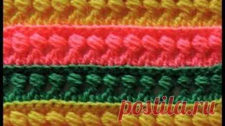 Узор для пледа крючком (pattern for plaid crochet)