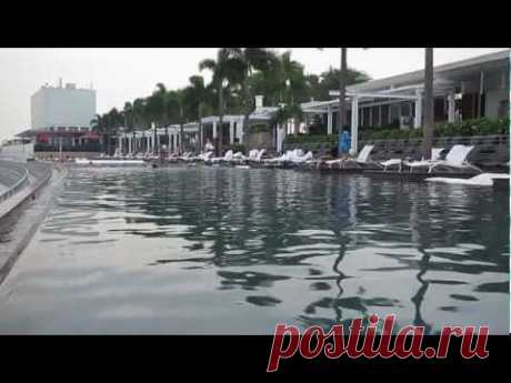 Marina Bay Sands pool / Бассейн в отеле Марина Бей Сандс