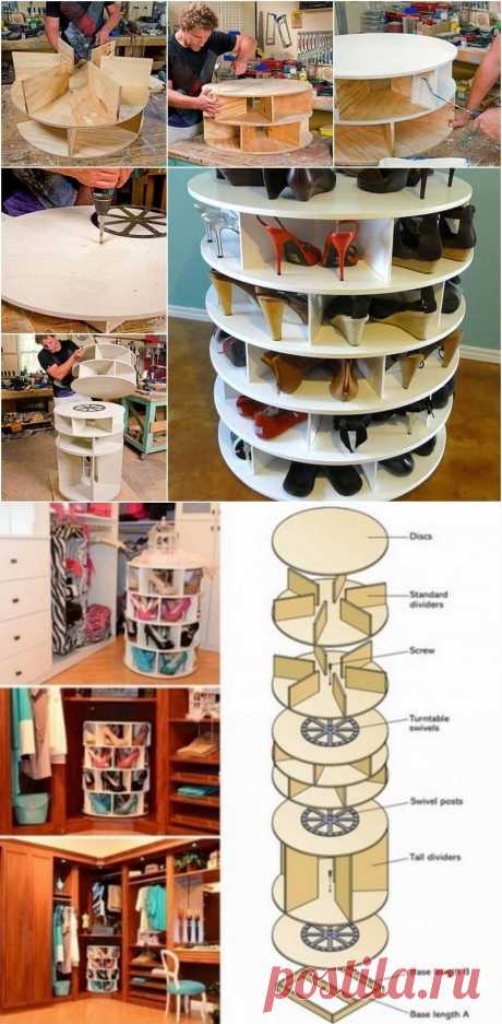 How To Build A Lazy Susan Shoe Rack Pictures, Photos, and Images for Facebook, Tumblr, Pinterest, and Twitter