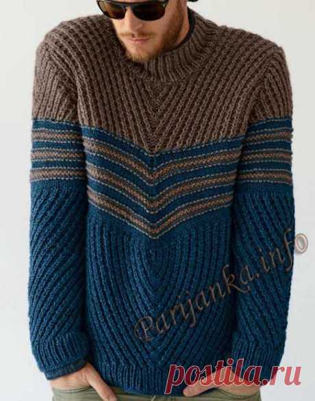 Пуловер (м) 735 Creations 2013/2014 Bergere de France №3781