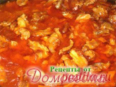 Простая подливка к спагетти и другим макаронным изделиям » Рецепты от Домовеста