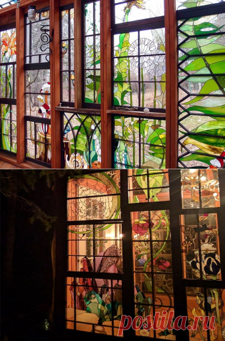 Мир сказки: фантастический стеклянный домик Нейли Купер
