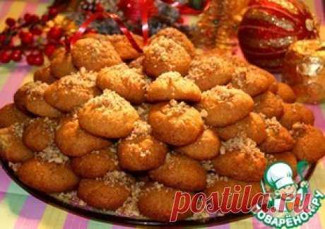 Греческое рождественское печенье &quot;Меломакарона&quot; - кулинарный рецепт