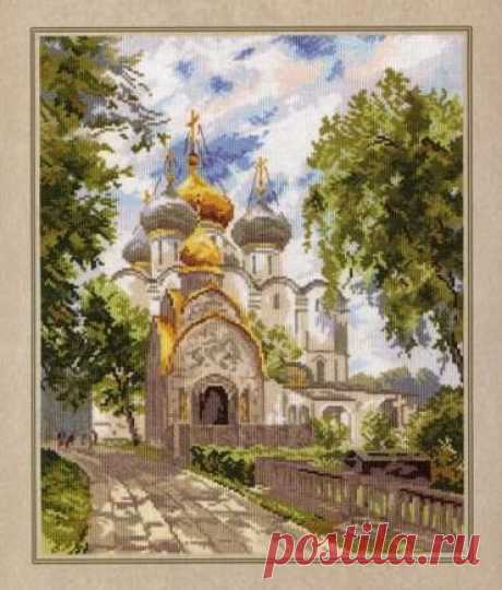 Чудесная игла #75-03 - Новодевичий монастырь.