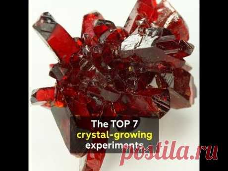 The TOP 7 crystal-growing experiments