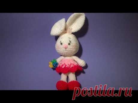 Coniglietta Uncinetto Amigurumi Tutorial - Rabbit Bunny Crochet - Conejo Crochet - YouTube