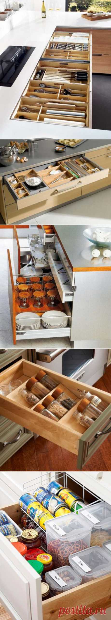 57 Практические Идеи Кухня Ящик Организация | Shelterness