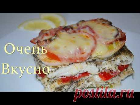 КАК ВКУСНО И СОЧНО ПРИГОТОВИТЬ МИНТАЙ! МИНТАЙ В ДУХОВКЕ.