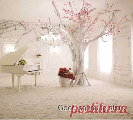 wallpaper for childrens bedroom Picture - More Detailed Picture about European style 3D romantic tree piano TV background photo wallpaper Picture in Wallpapers from Good Sourcing Store | Aliexpress.com | Alibaba Group