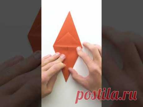 How to make a paper crane - Origami crane