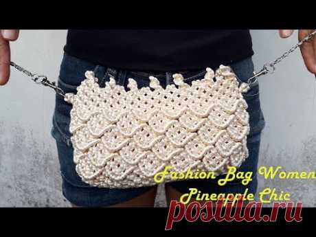 Fashion Video : Tas Lucu Terinspirasi dari Buah Nanas || HandMade By Nusantara Macrame