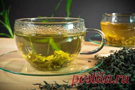 Зелёный чай может помочь оздоровить глаза.