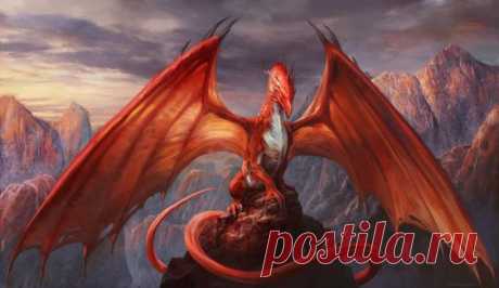 Red dragon by Manzanedo on DeviantArt