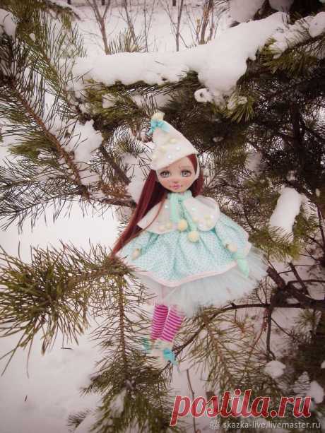Создаем текстильную куклу «Юкико — ребенок снега»