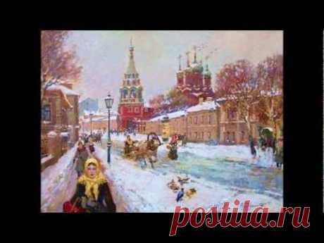 Russian Folk Song: Snow falls in the street. вдоль по улице метелица метет