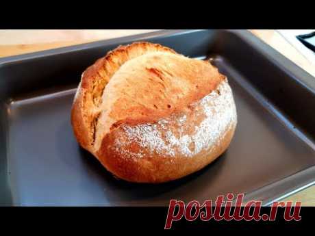 ¡Ya no compro pan! Nueva receta perfecta para pan rápido en 5 minutos. Pan sin leche.