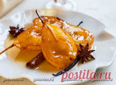 Рецепт Десерт из груши в сидре (Cider-Poached Pears)