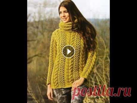 Связать Женский Свитер Спицами - модели - 2019 / Knit Women's Sweater Knitting Связать Женский Свитер Спицами - модели - 2019 / Knit Women's Sweater Knitting...