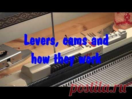 Singer Knitting Machine Levers and their uses 2