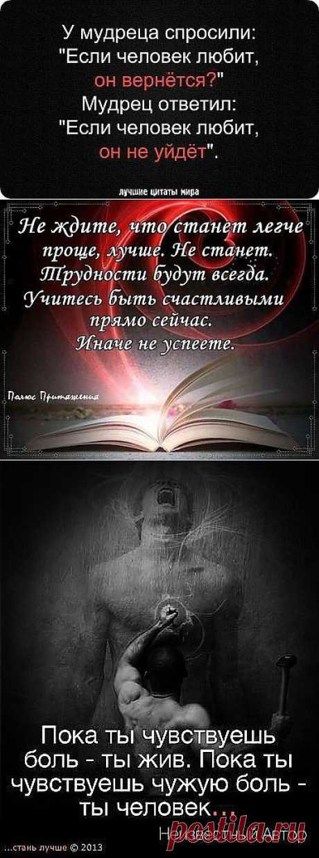 Мудрость или мудрые мысли....