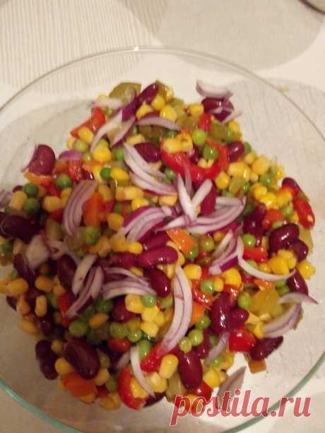 Простой салатик — Кулинарная книга - рецепты с фото