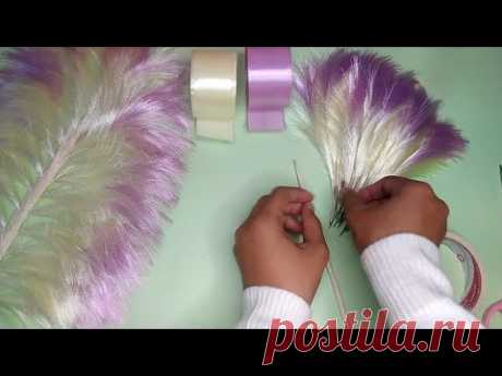 DIY | How To Make Rayung From Satin Ribbons | Tutorial Membuat Rayung Dari Pita Satin