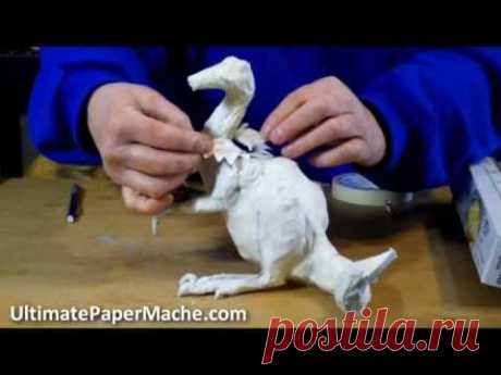 Paper Mache Dragon - Making the Armature