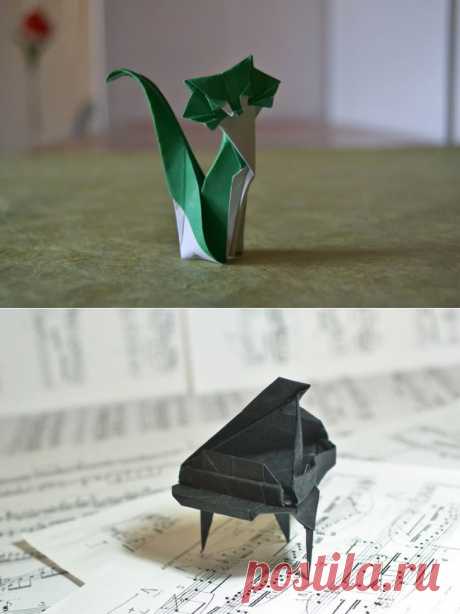 Мокрое оригами (трафик!) / Бумага и карандаши (скрапбукинг, оригами, и т.д.) / ВТОРАЯ УЛИЦА