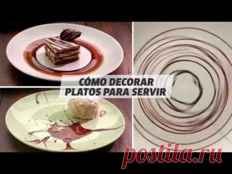 Cómo decorar platos para servir | Trucos de cocina | VIX