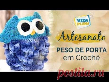 Artesanato | Peso de porta em crochê