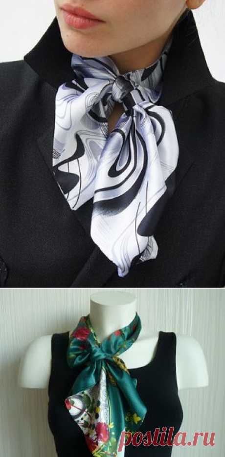 МИР РУКОДЕЛИЯ:  Французский шейный платок